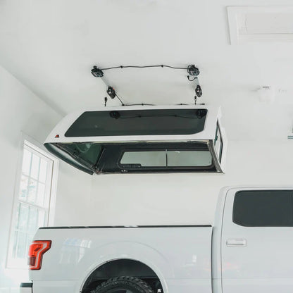 Truck Bed Top Cap Electric Storage Lift by GarageSmart & SmarterHome